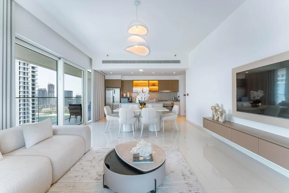 Seafront 3Br With Maid'S - Grand Bleu By Elie Saab Apartment Dubai
